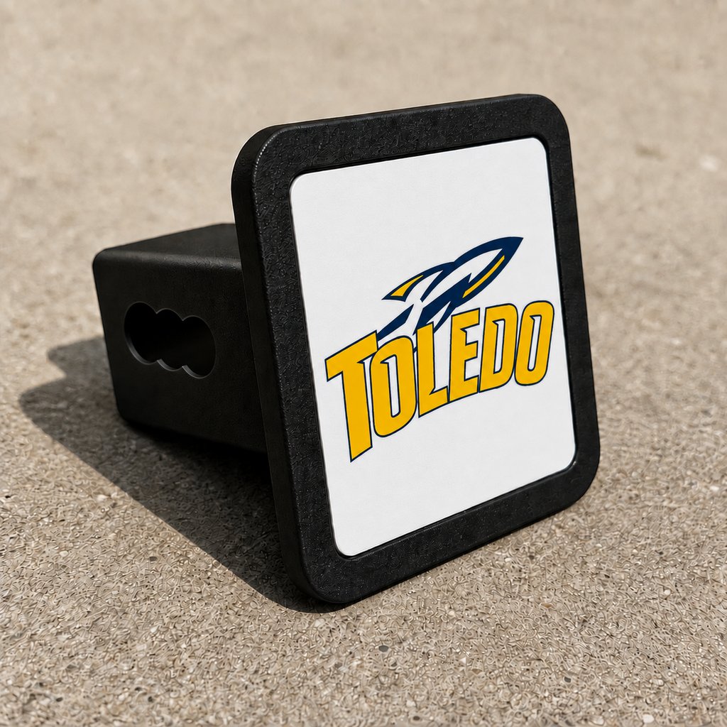 Toledo Rockets Trailer Hitch Cover 2 Inch Receiver