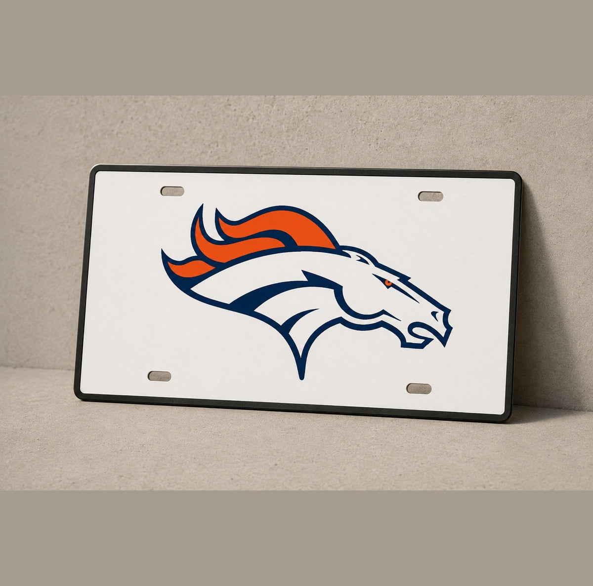 Denver Broncos Football License Plate Car Tag 12x6 Front Novelty Vanity