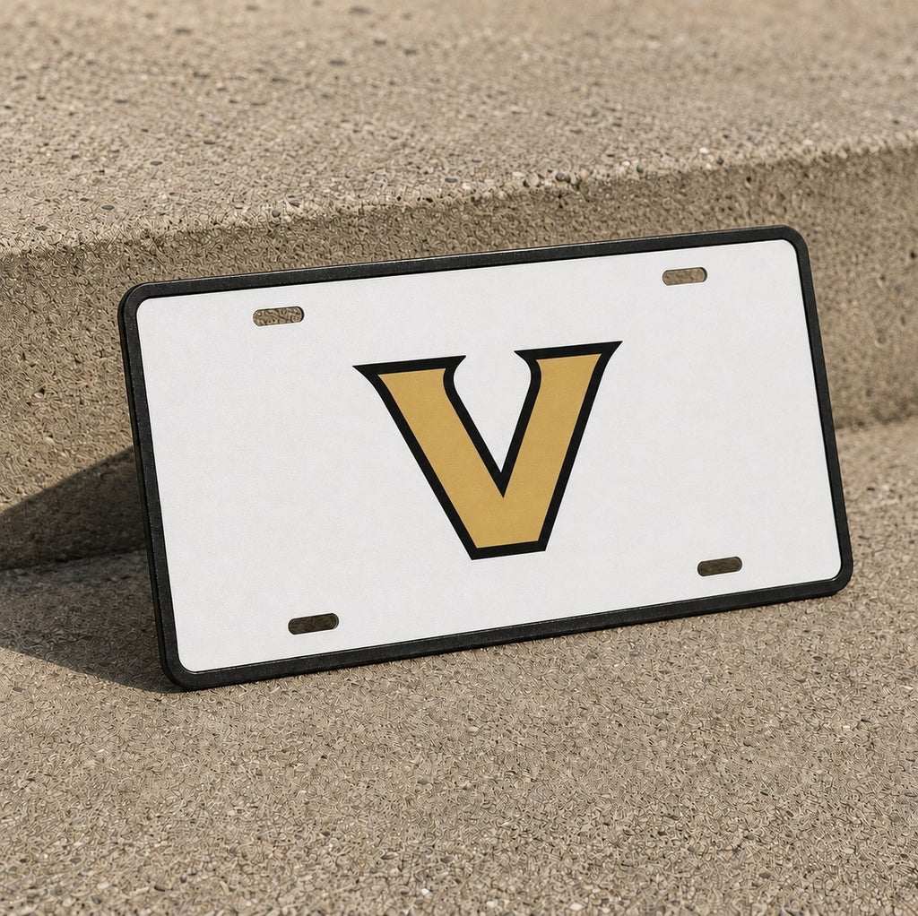 Vanderbilt Commodores College Football License Plate Car Tag 12x6 Front Novelty