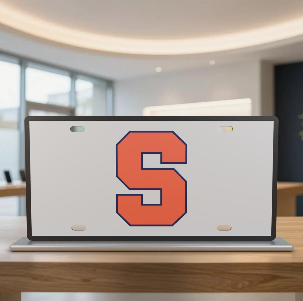 Syracuse Orange College Football License Plate Car Tag 12x6 Front Novelty Vanity