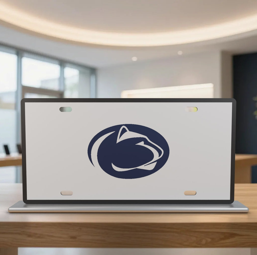 Penn State Nittany Lions PSU License Plate Car Tag 12x6 Front