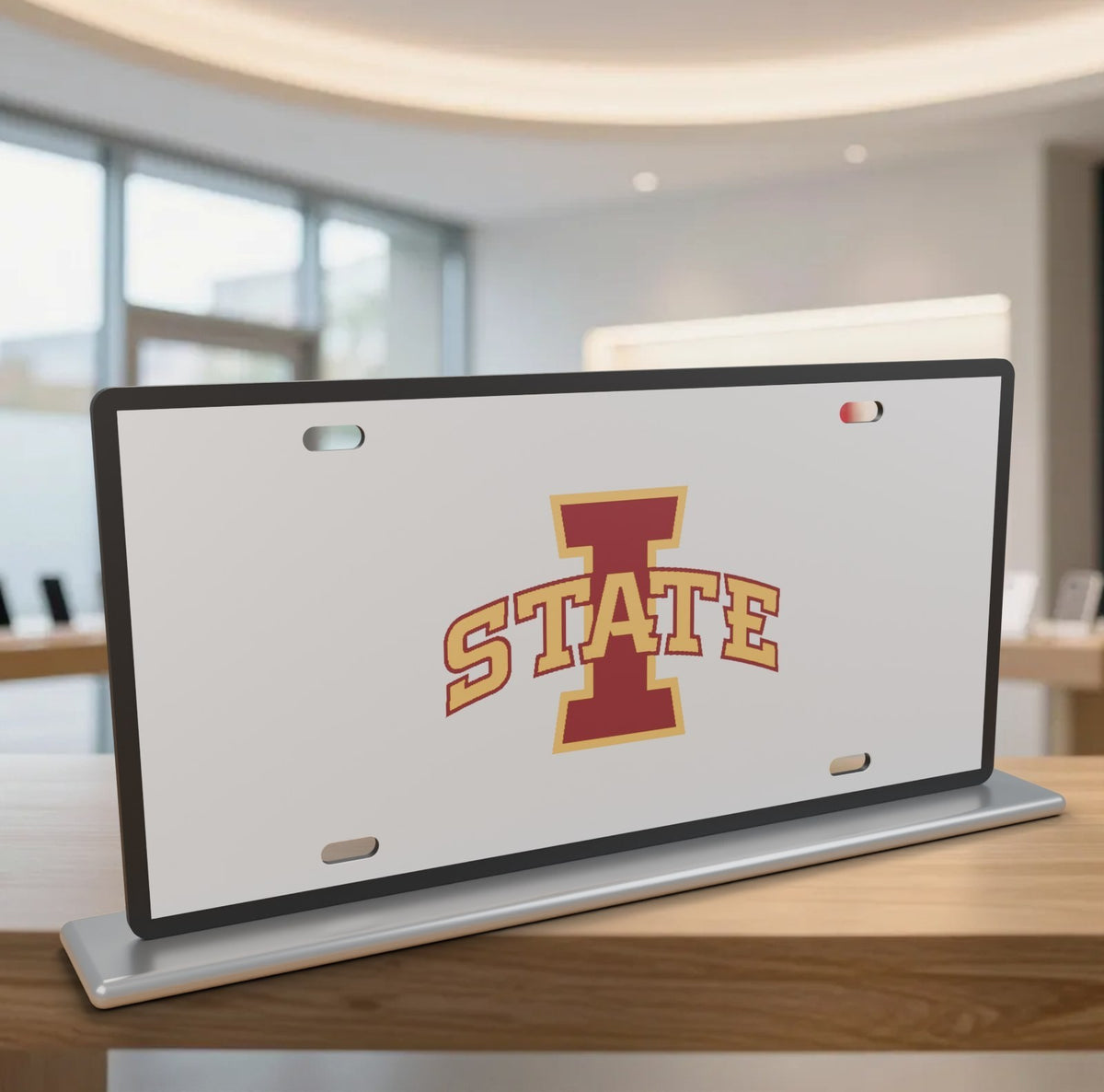 Iowa State Cyclones College Football License Plate Car Tag 12x6 Front Novelty