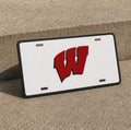 Wisconsin Badgers College Football License Plate Car Tag 12x6 Front Novelty