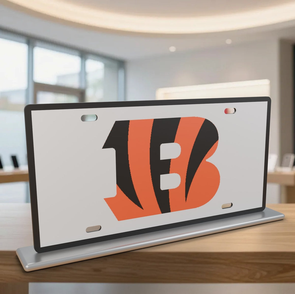 Cincinnati Bengals Football License Plate Car Tag 12x6 Front Novelty Vanity