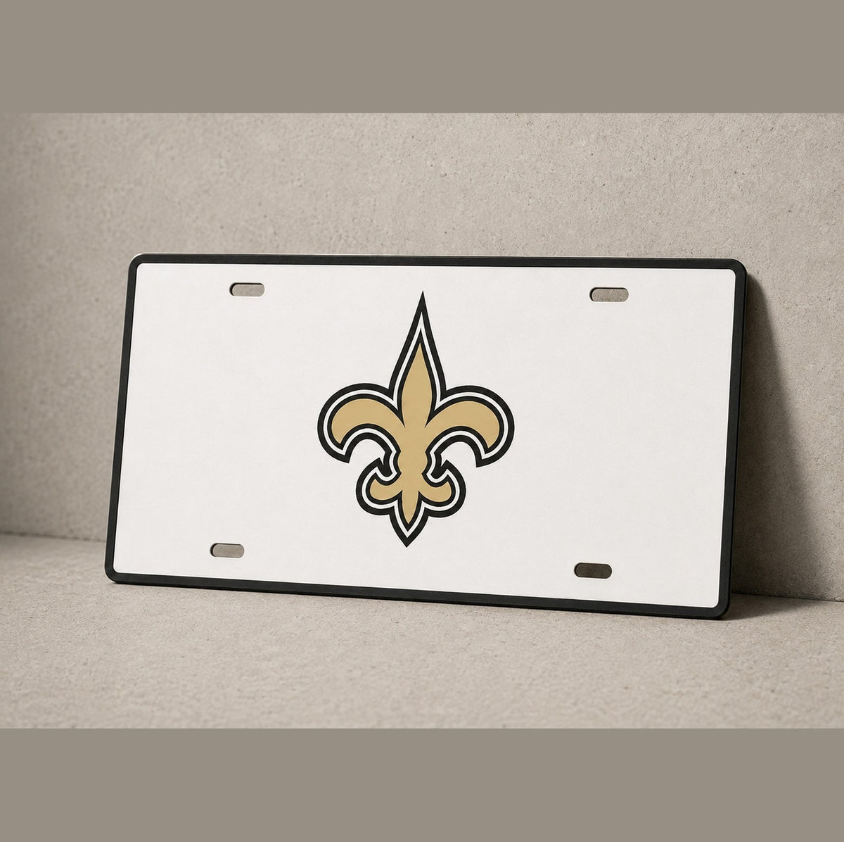 New Orleans Saints Football License Plate Car Tag 12x6 Front Novelty Vanity