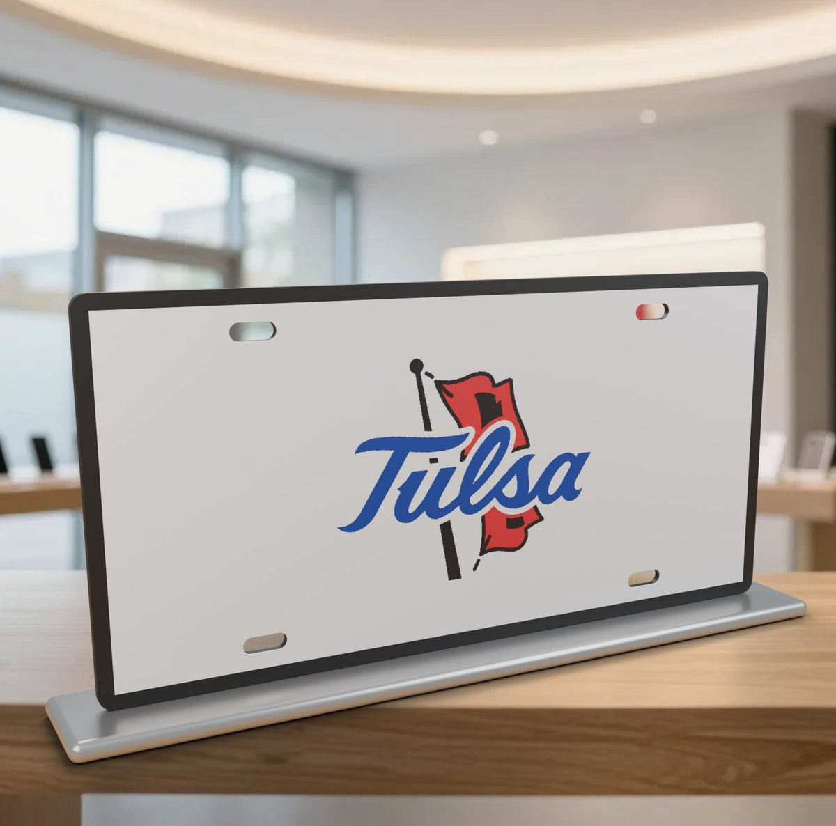 Tulsa Golden Hurricane College Football License Plate Car Tag 12x6 Front Novelty