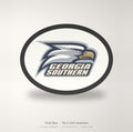 Georgia Southern Eagles Oval Trailer Hitch Cover 2 Inch Receiver