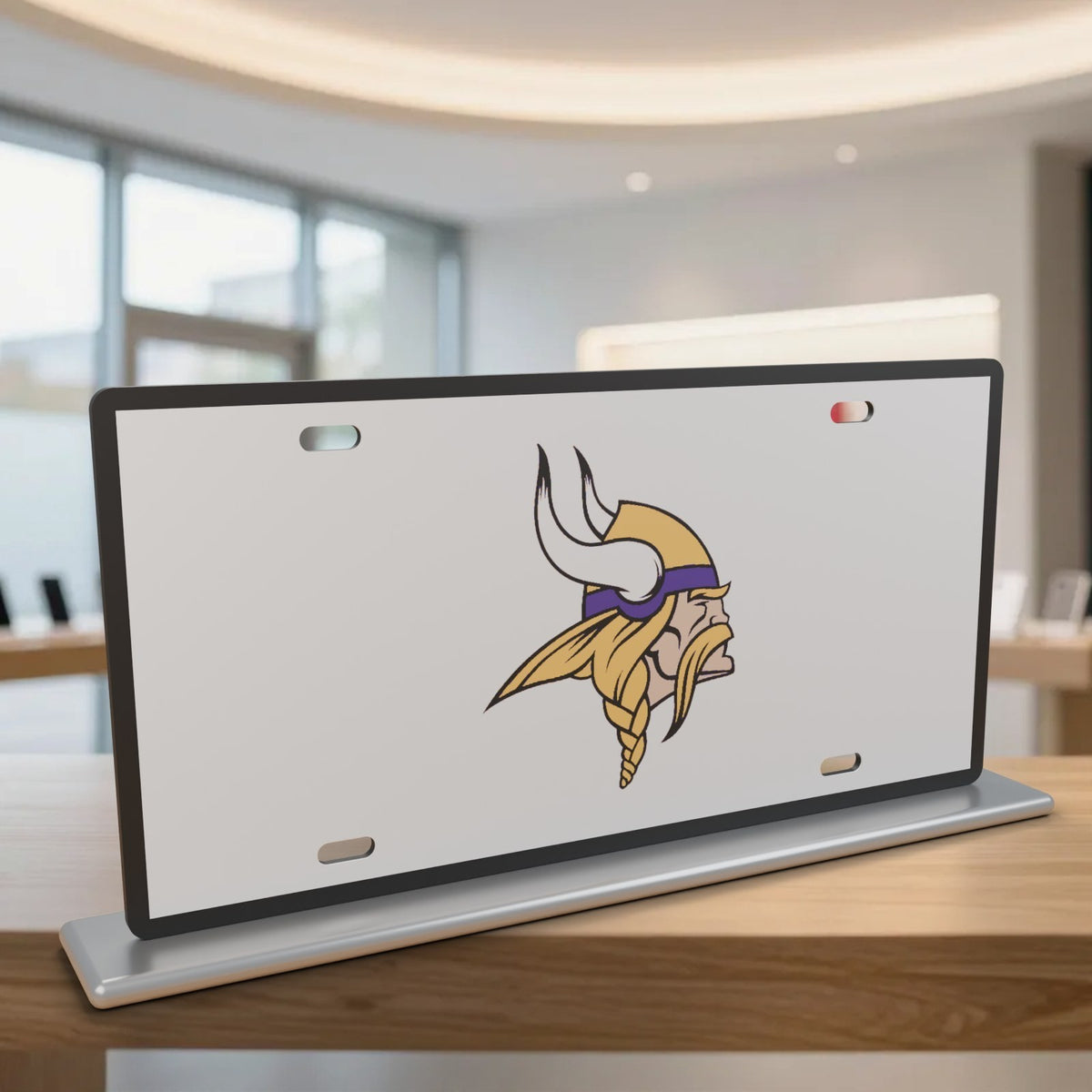 Minnesota Vikings Football License Plate Car Tag 12x6 Front Novelty Vanity