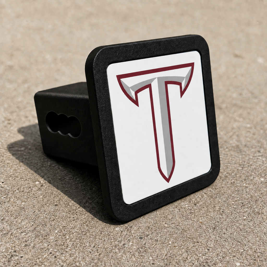 Troy Trojans Trailer Hitch Cover 2 Inch Receiver