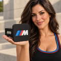BMW M Logo Hitch Cover 2 Inch Receiver Black Trailer Truck SUV Tow 3D Printed