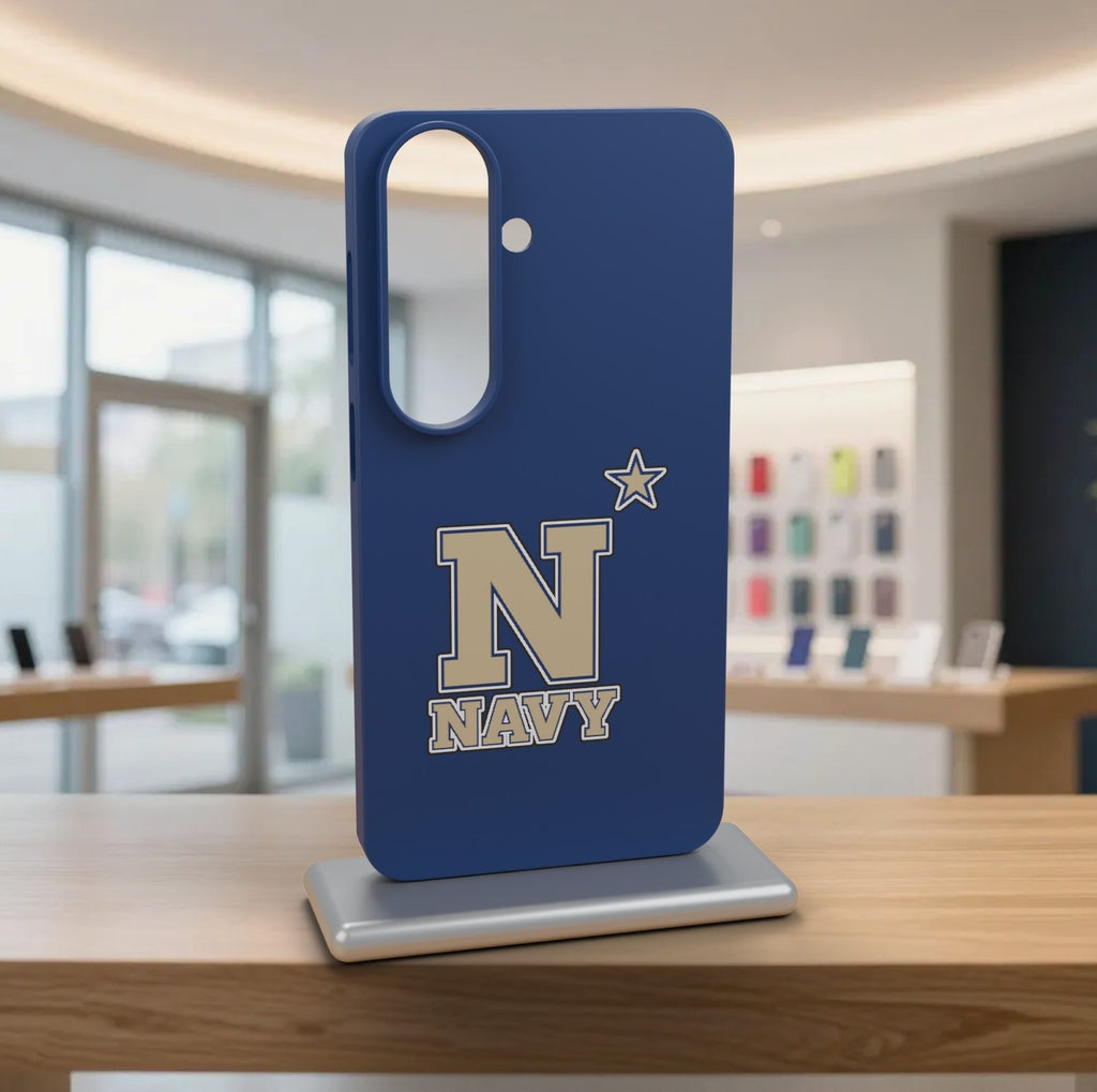 Navy Midshipmen Phone Case Cover iPhone 17 Pro Max Samsung Galaxy S26 Slim