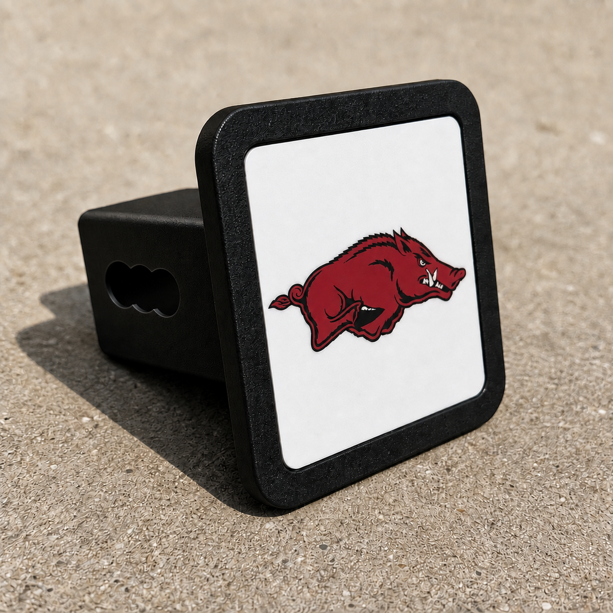 Arkansas Razorbacks Hogs Trailer Hitch Cover 2 Inch Receiver