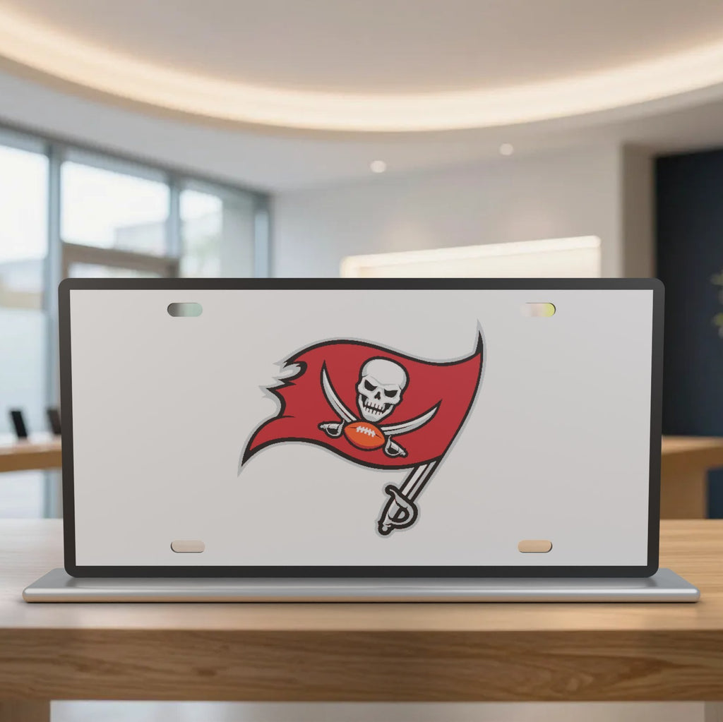 Tampa Bay Buccaneers Football License Plate Car Tag 12x6 Front Novelty Vanity