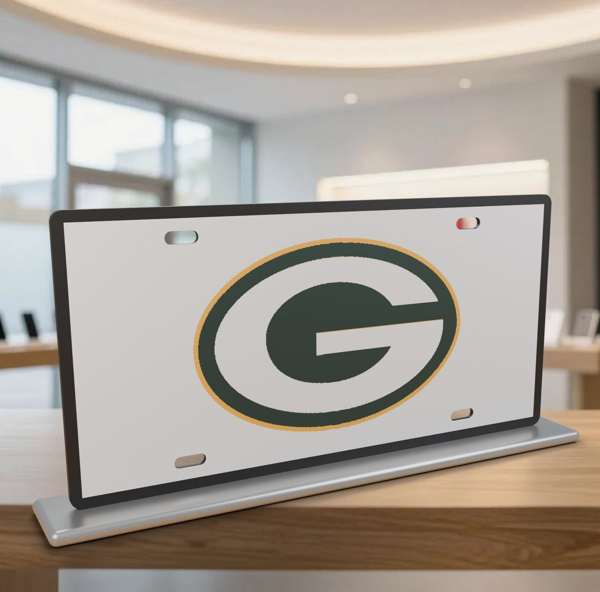 Green Bay Packers Football License Plate Car Tag 12x6 Front Novelty Vanity