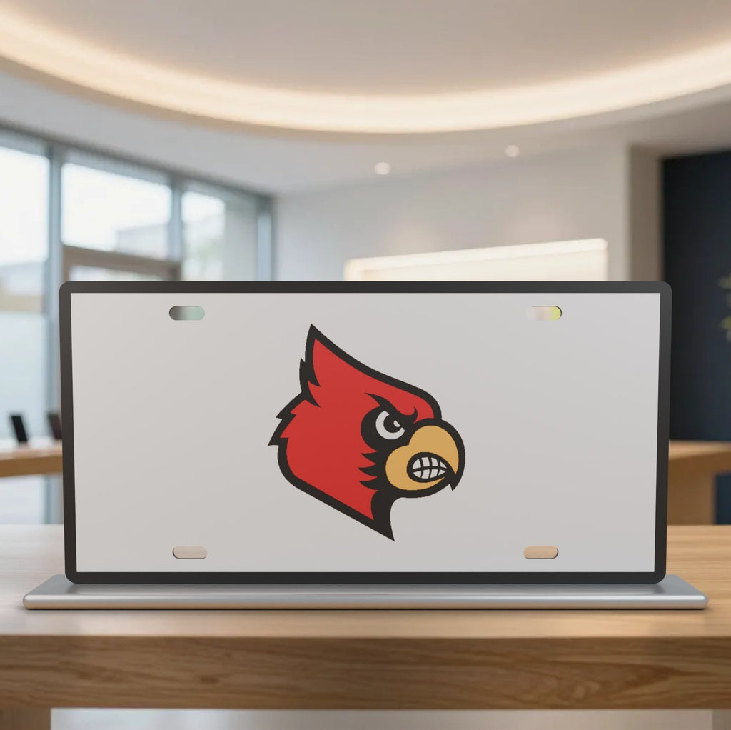 Louisville Cardinals College Football License Plate Car Tag 12x6 Front Novelty