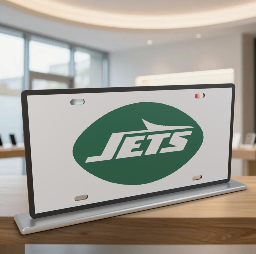 New York Jets Football License Plate Car Tag 12x6 Front Novelty Vanity