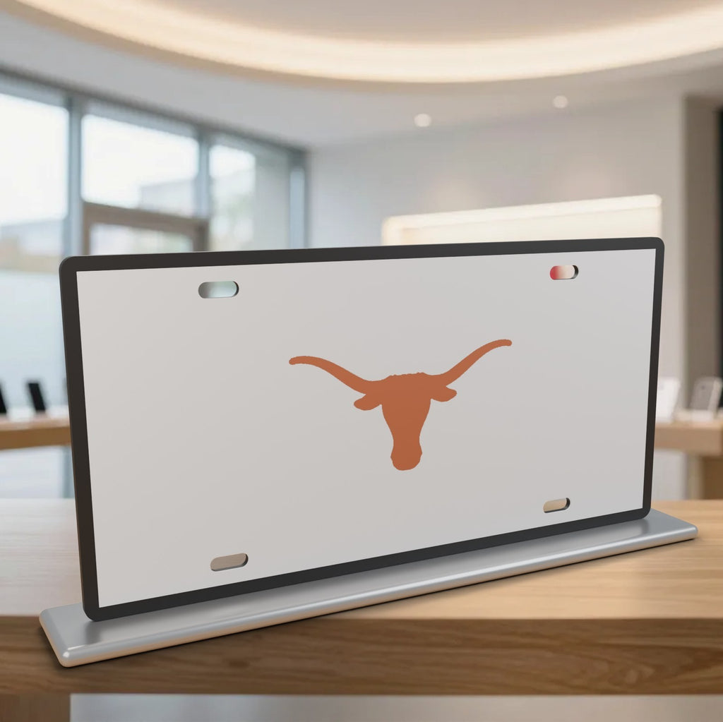Texas Longhorns College Football License Plate Car Tag 12x6 Front Novelty Vanity