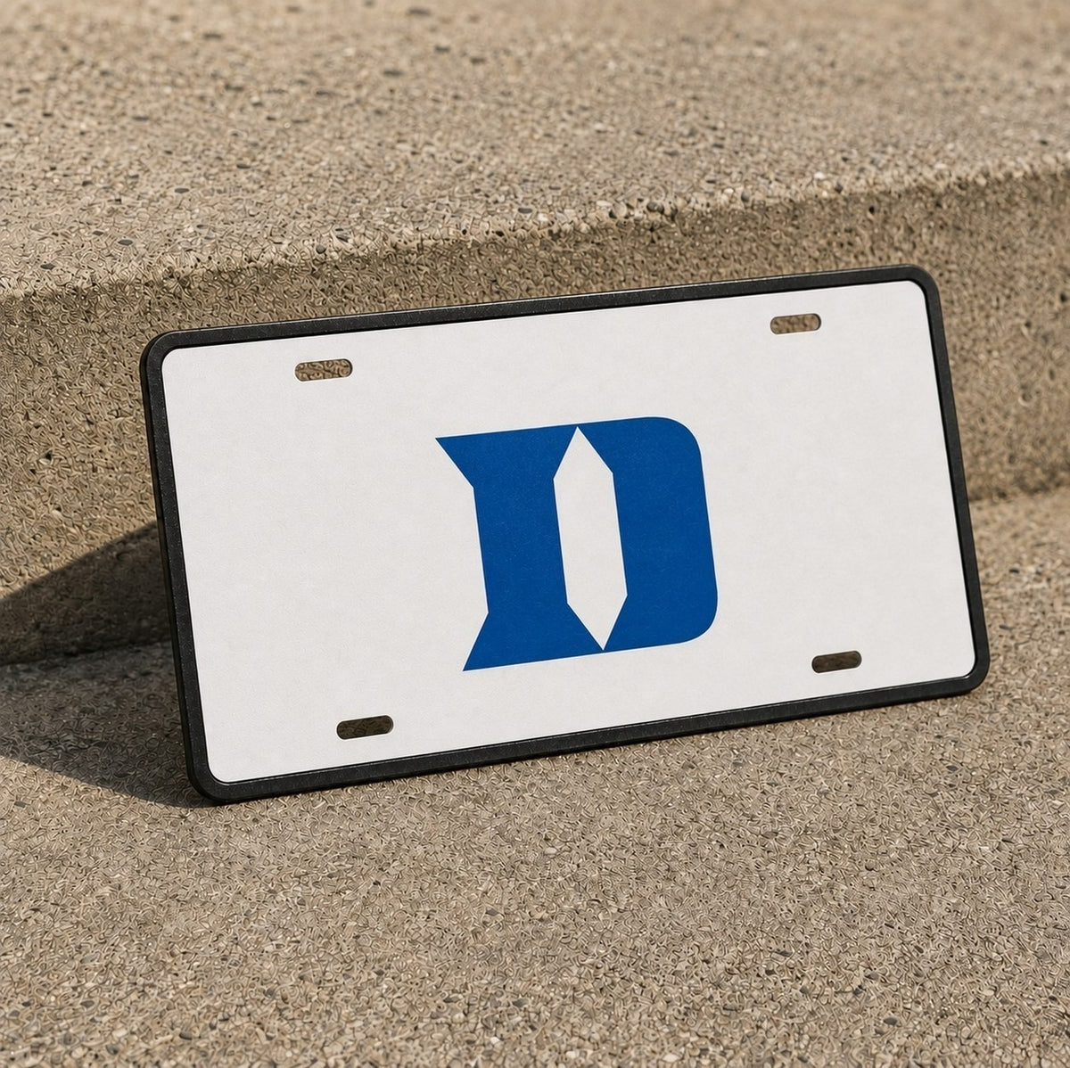 Duke Blue Devils College Football License Plate Car Tag 12x6 Front Novelty