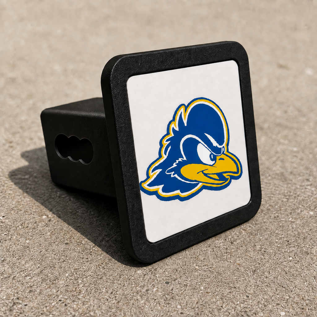 Delaware Blue Hens Trailer Hitch Cover 2 Inch Receiver