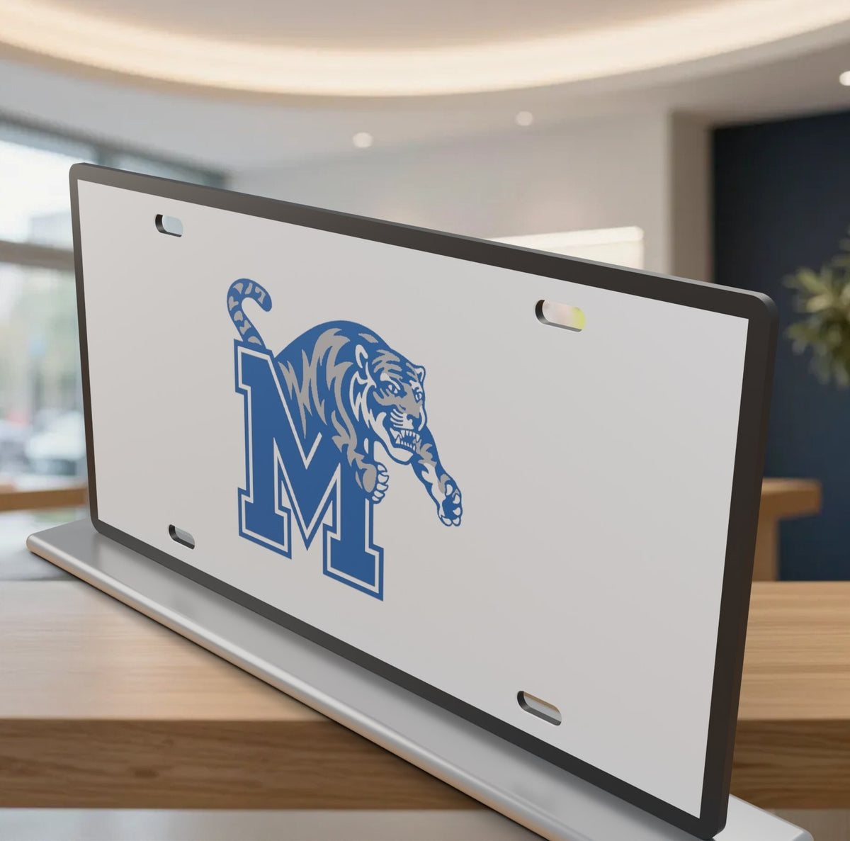 Memphis Tigers College Football License Plate Car Tag 12x6 Front Novelty Vanity