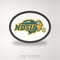 North Dakota State Bison NDSU Oval Trailer Hitch Cover 2 Inch Receiver
