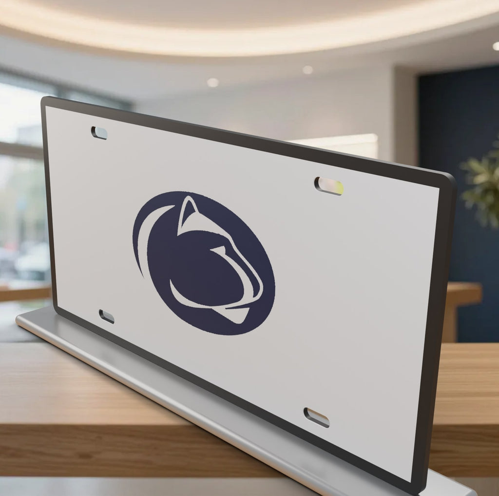 Penn State Nittany Lions PSU License Plate Car Tag 12x6 Front