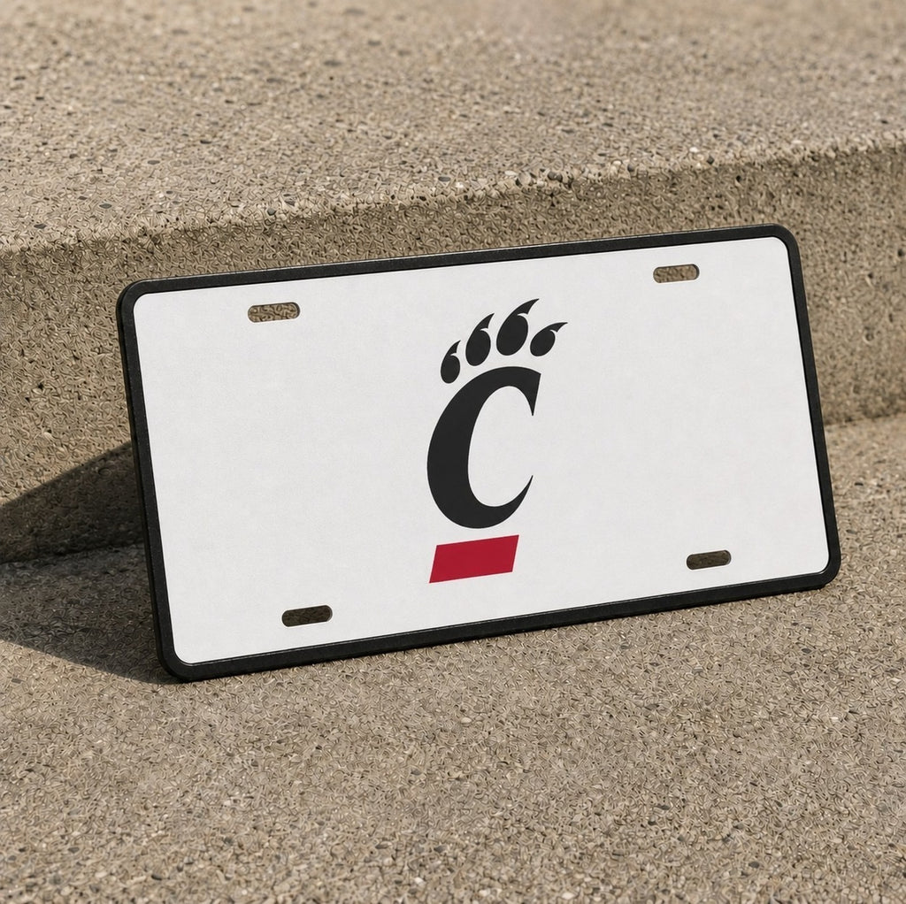 Cincinnati Bearcats College Football License Plate Car Tag 12x6 Front Novelty