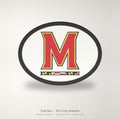 Maryland Terrapins Terps Oval Trailer Hitch Cover 2 Inch Receiver