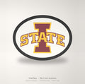 Iowa State Cyclones Oval Trailer Hitch Cover 2 Inch Receiver
