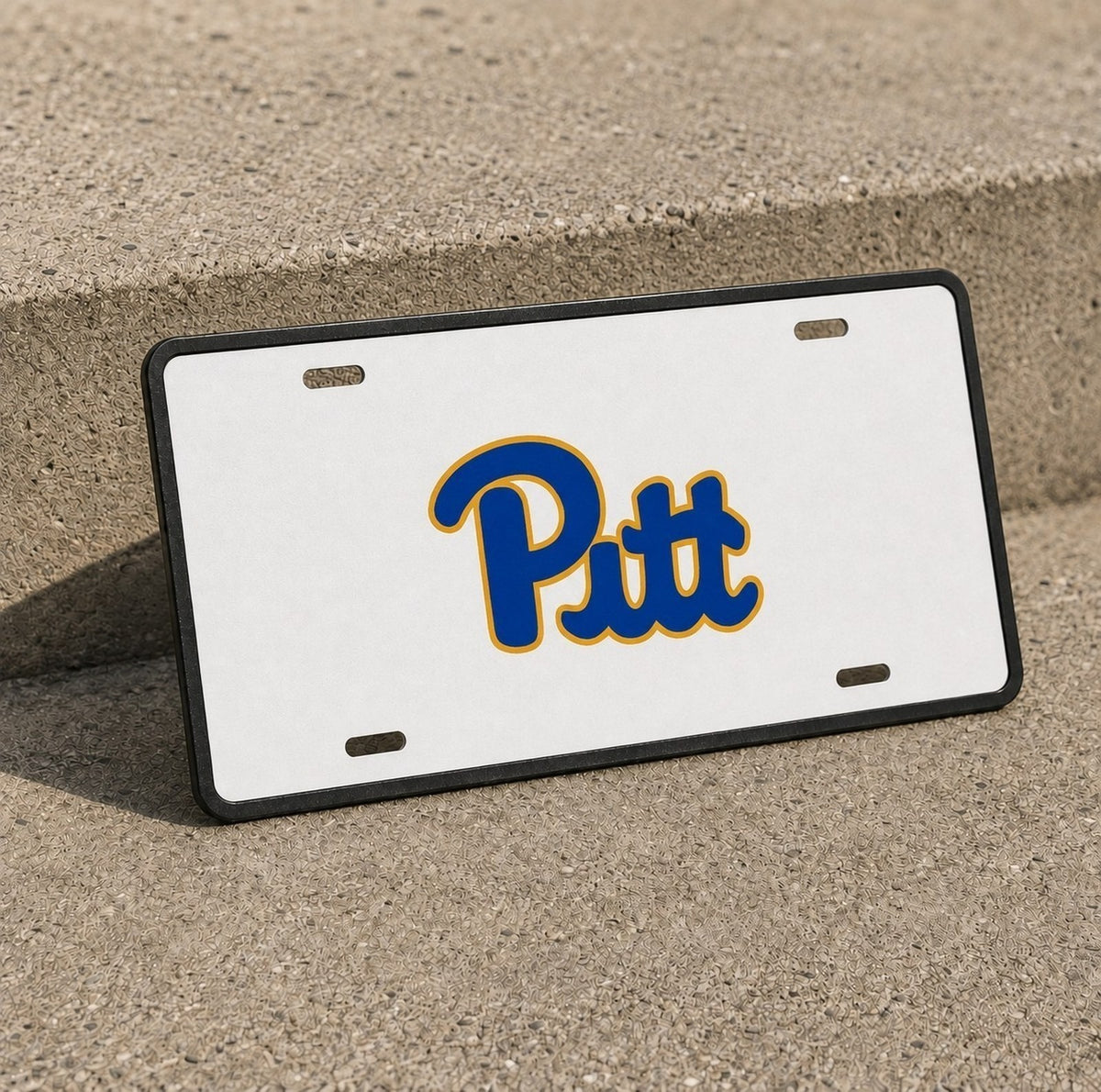 Pittsburgh Panthers Pitt License Plate Car Tag 12x6 Front