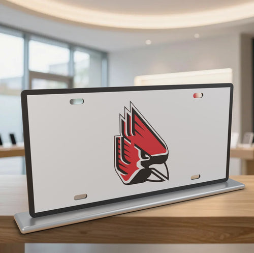 Ball State Cardinals College Football License Plate Car Tag 12x6 Front Novelty