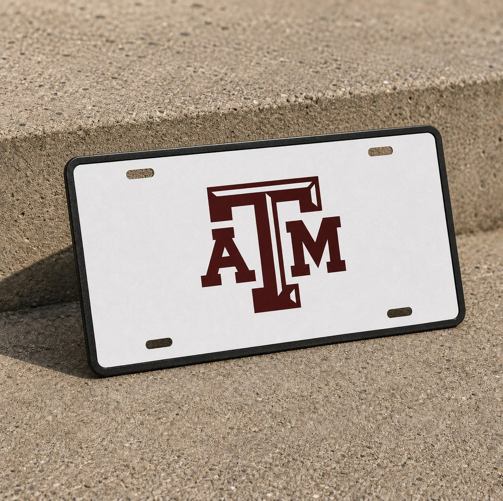 Texas A&M Aggies College Football License Plate Car Tag 12x6 Front Novelty