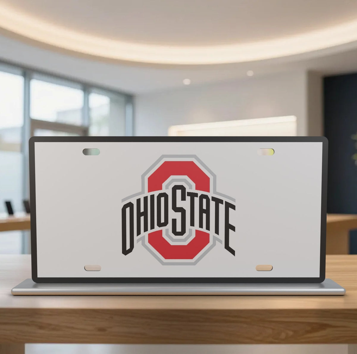 Ohio State Buckeyes College Football License Plate Car Tag 12x6 Front Novelty
