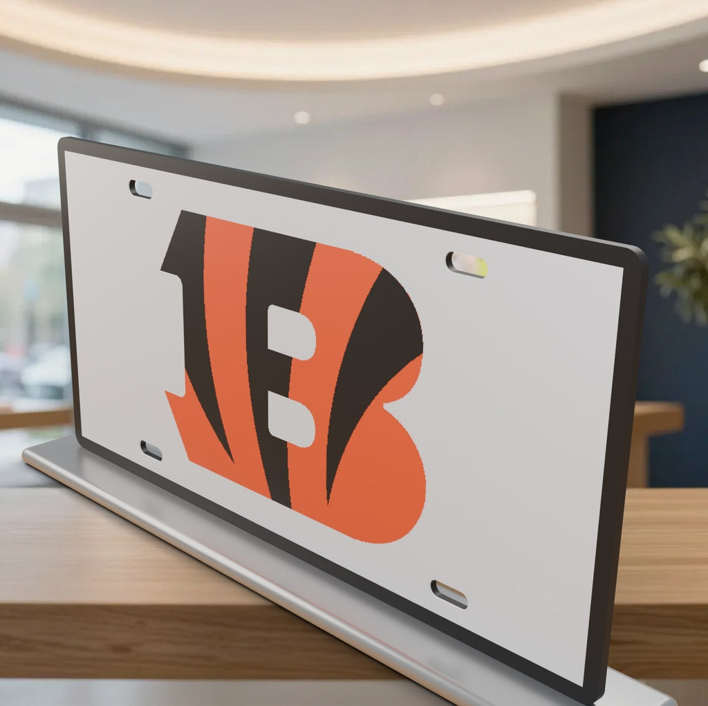 Cincinnati Bengals Football License Plate Car Tag 12x6 Front Novelty Vanity