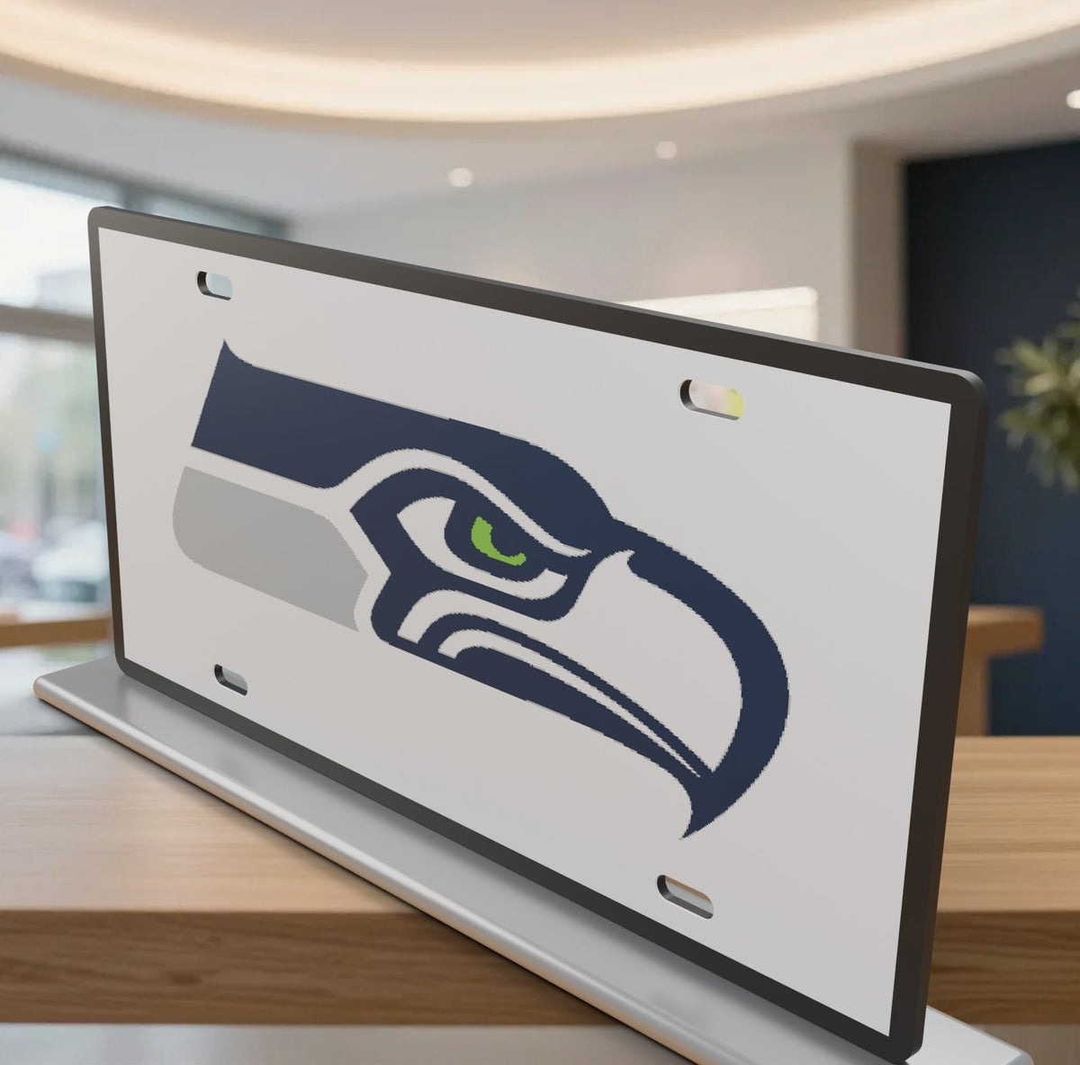 Seattle Seahawks Football License Plate Car Tag 12x6 Front Novelty Vanity