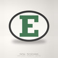 Eastern Michigan Eagles EMU Oval Trailer Hitch Cover 2 Inch Receiver