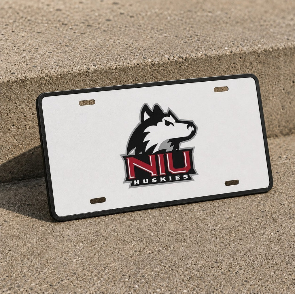 Northern Illinois Huskies NIU License Plate Car Tag 12x6 Front