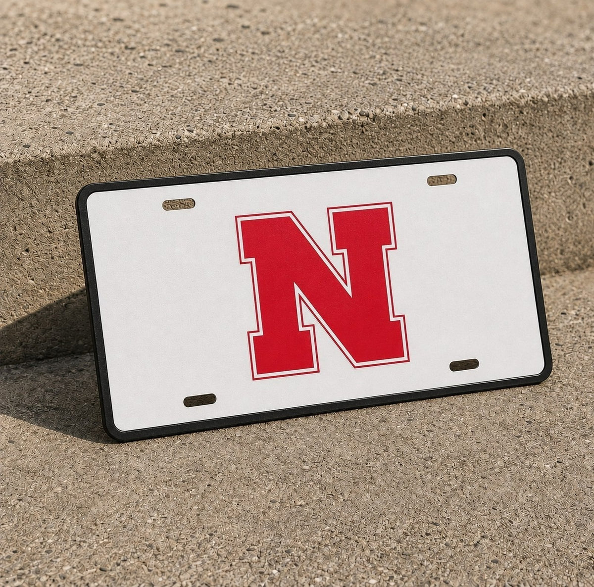 Nebraska Cornhuskers Huskers License Plate Car Tag 12x6 Front