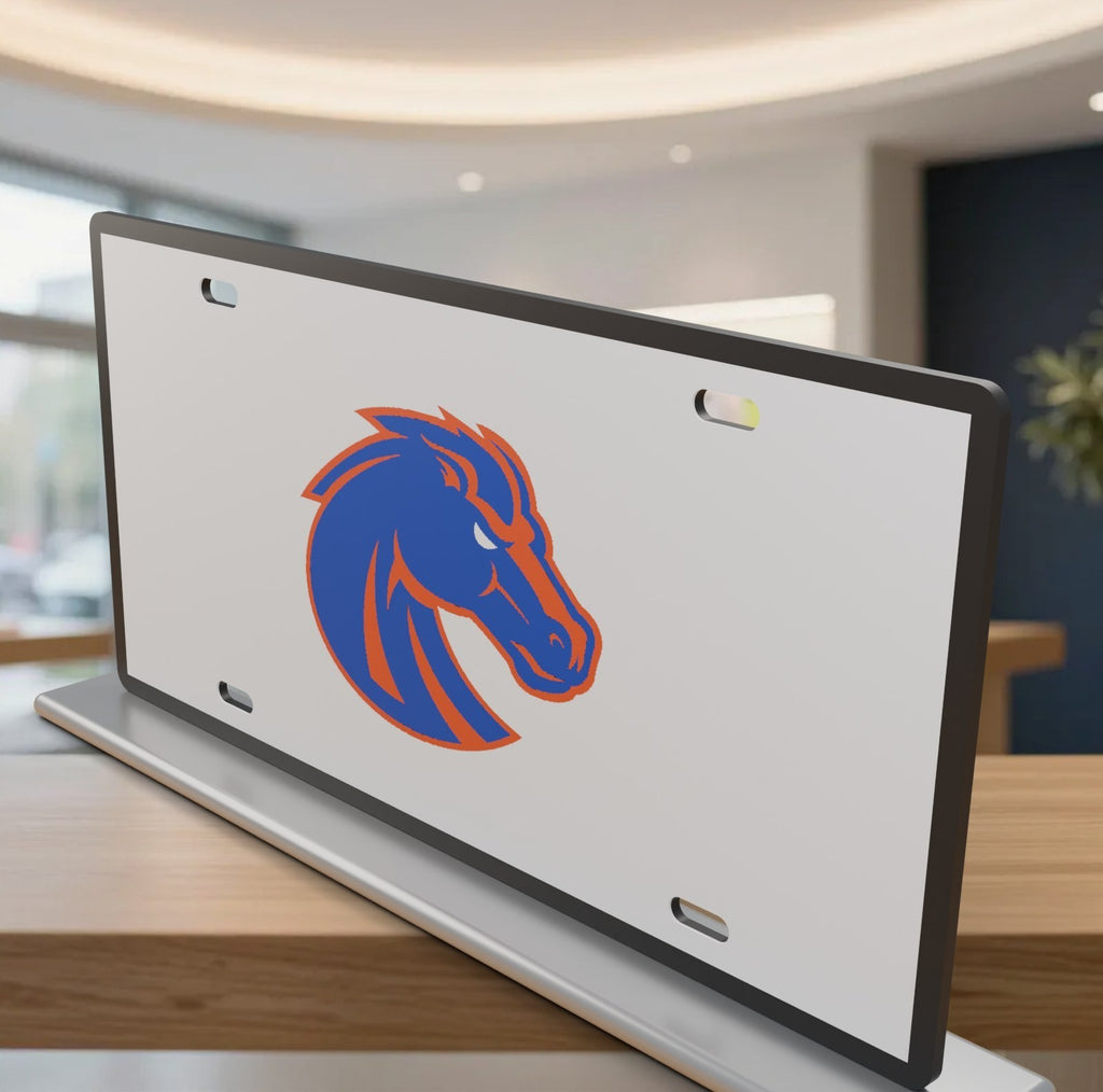 Boise State Broncos College Football License Plate Car Tag 12x6 Front Novelty