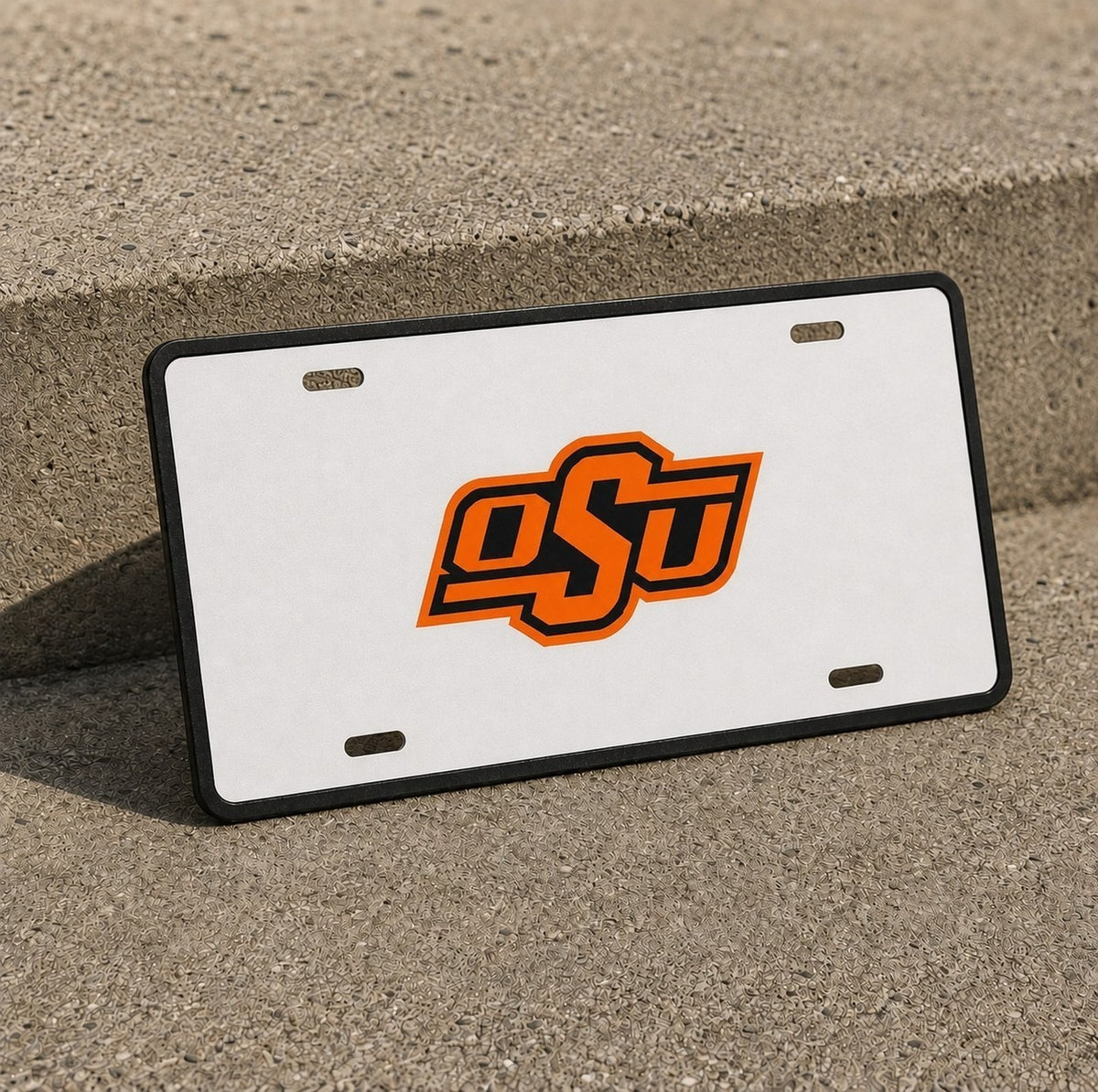 Oklahoma State Cowboys College Football License Plate Car Tag 12x6 Front Novelty