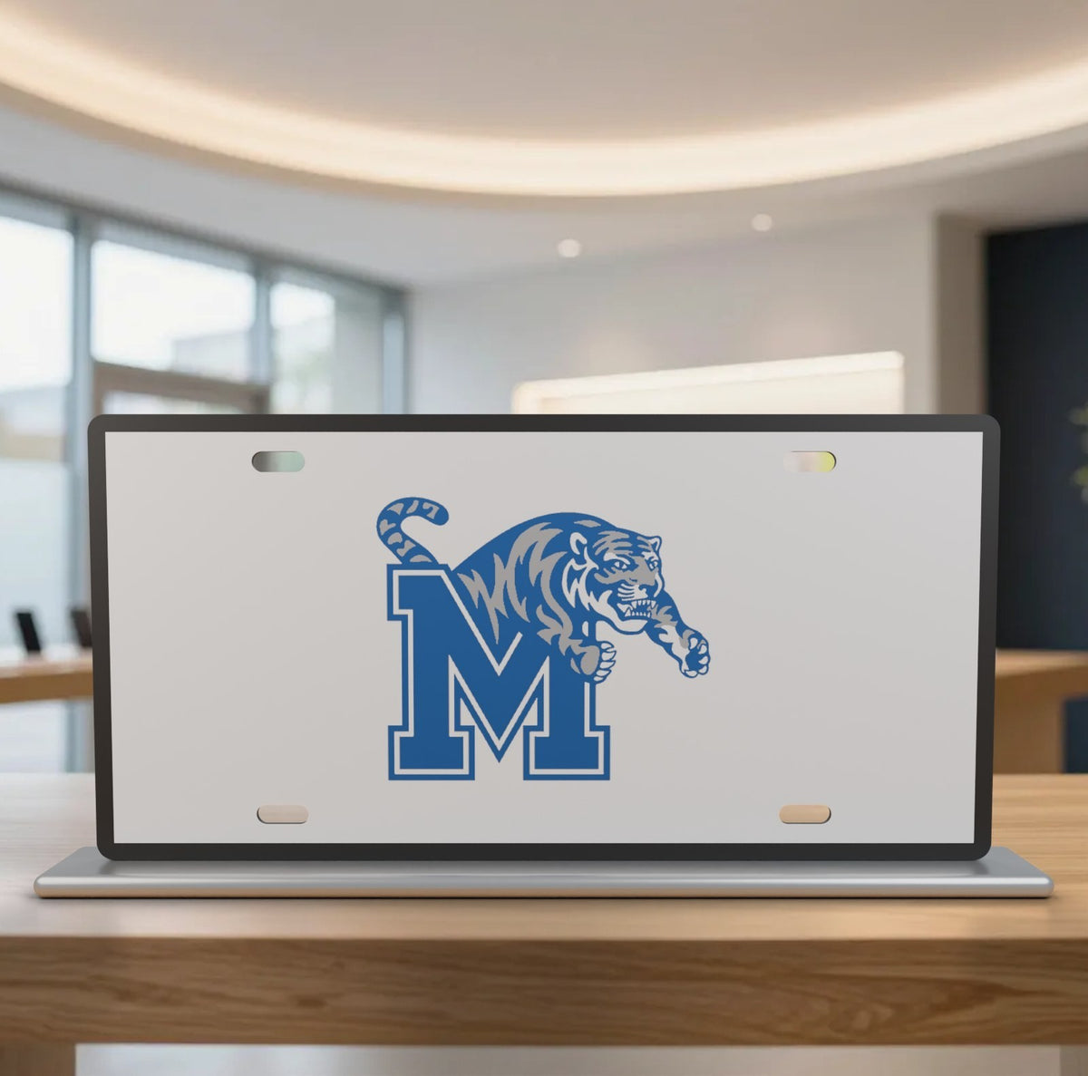 Memphis Tigers College Football License Plate Car Tag 12x6 Front Novelty Vanity