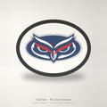Florida Atlantic Owls FAU Oval Trailer Hitch Cover 2 Inch Receiver