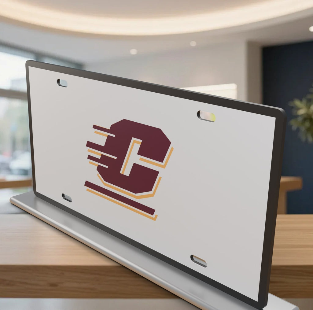 Central Michigan Chippewas CMU License Plate Car Tag 12x6 Front