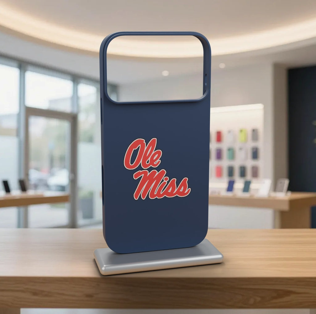 Ole Miss Rebels Phone Case Cover iPhone 17 Pro Max Samsung Galaxy S26 Slim