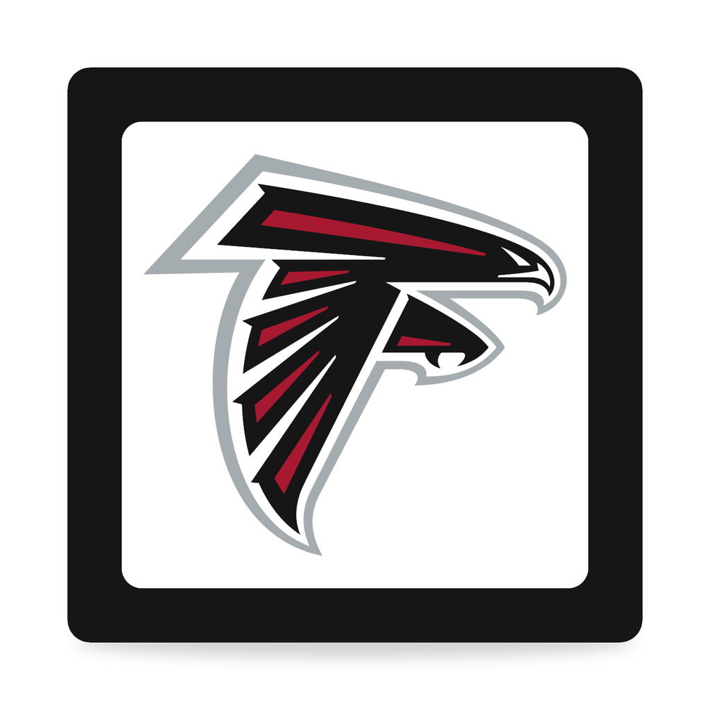 Atlanta Falcons NFL 3-Inch Square Hitch Cover for 1.25 or 2 Inch Receiver