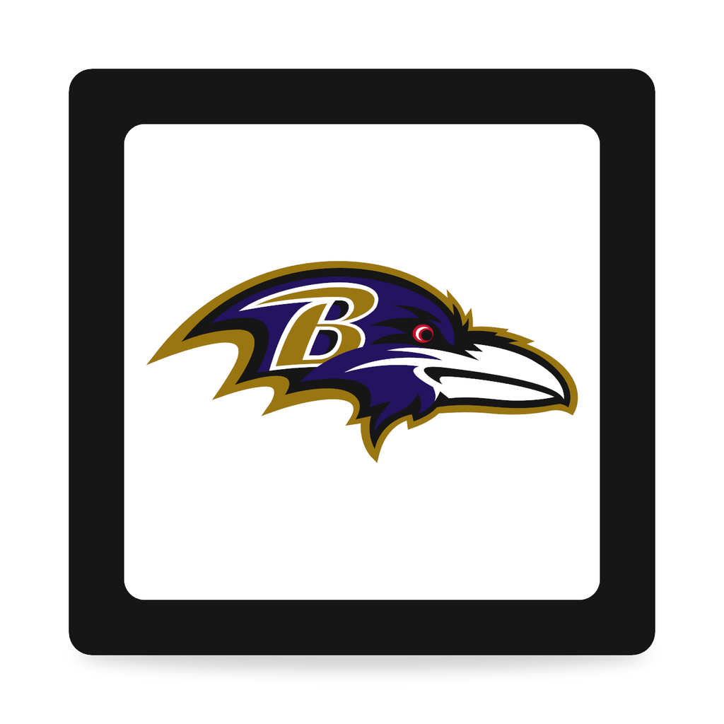 Baltimore Ravens NFL 3-Inch Square Hitch Cover for 1.25 or 2 Inch Receiver