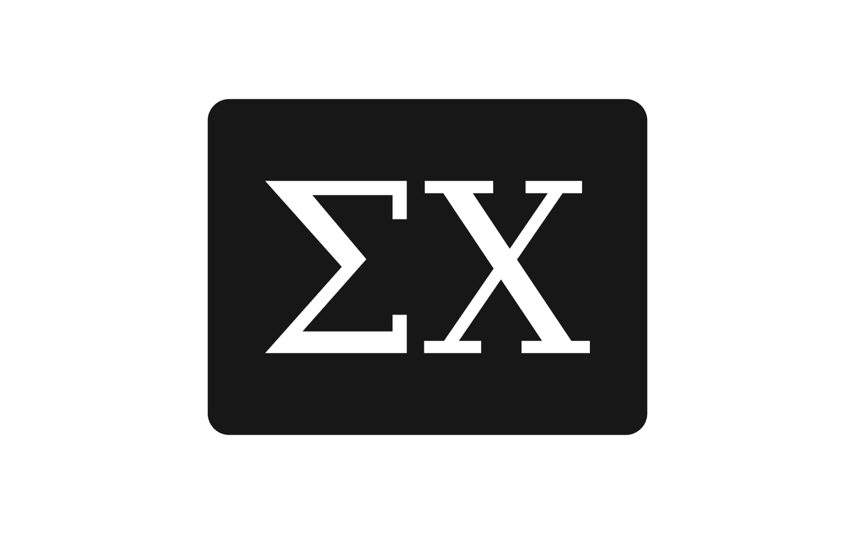 Sigma Chi Greek Letter Hitch Cover Black White 2 Inch Receiver