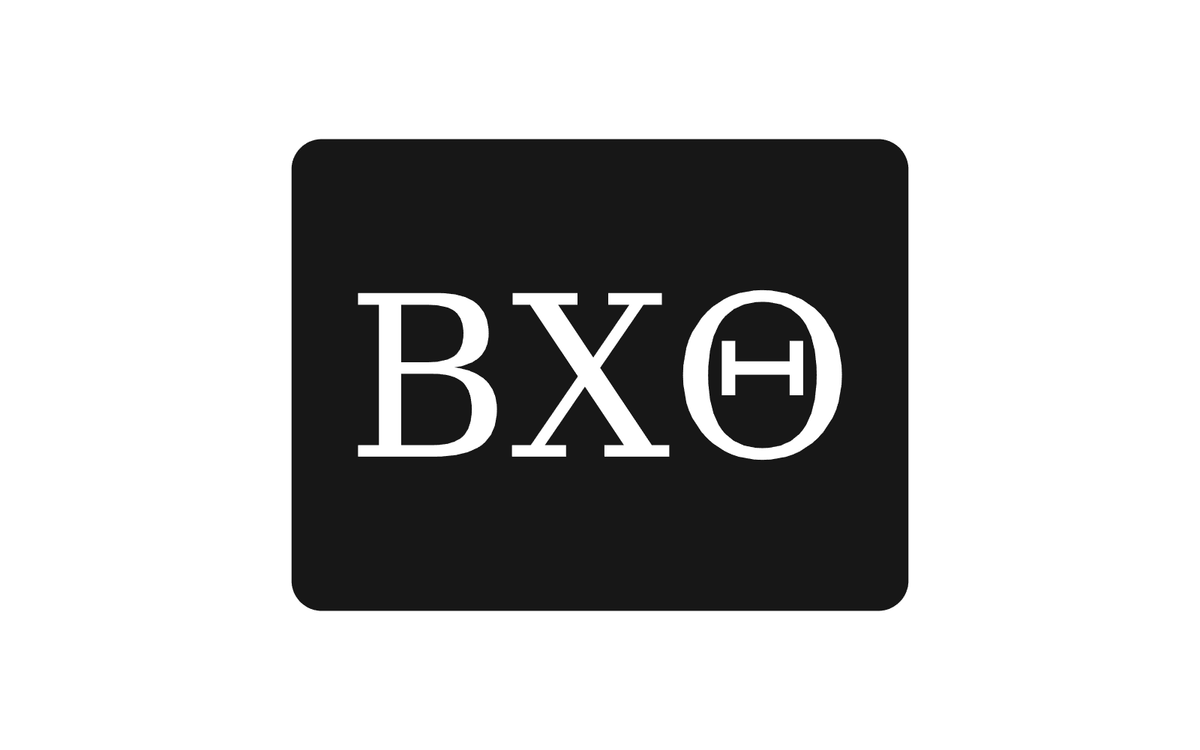 Beta Chi Theta Greek Letter Hitch Cover Black White 2 Inch Receiver
