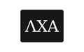 Lambda Chi Alpha Greek Letter Hitch Cover Black White 2 Inch Receiver