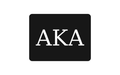 Alpha Kappa Alpha Greek Letter Hitch Cover Black White 2 Inch Receiver